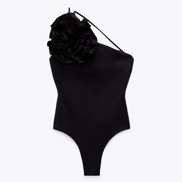 ZARA FLoral Swimsuit - Picture 4 of 7